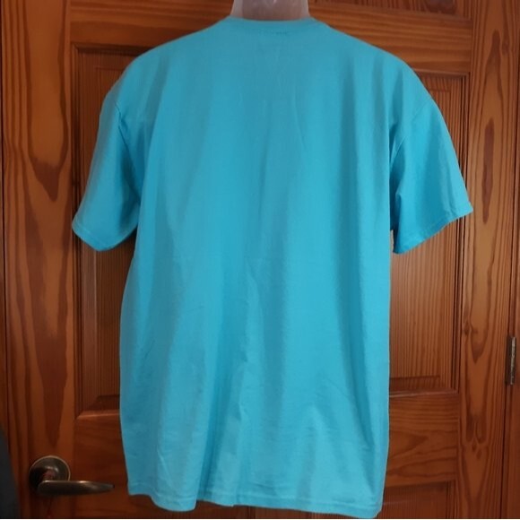 Sean John Vintage Blue Graphic Logo Tee Shirt LG Y2K Streetwear Hip Hop - Picture 4 of 8